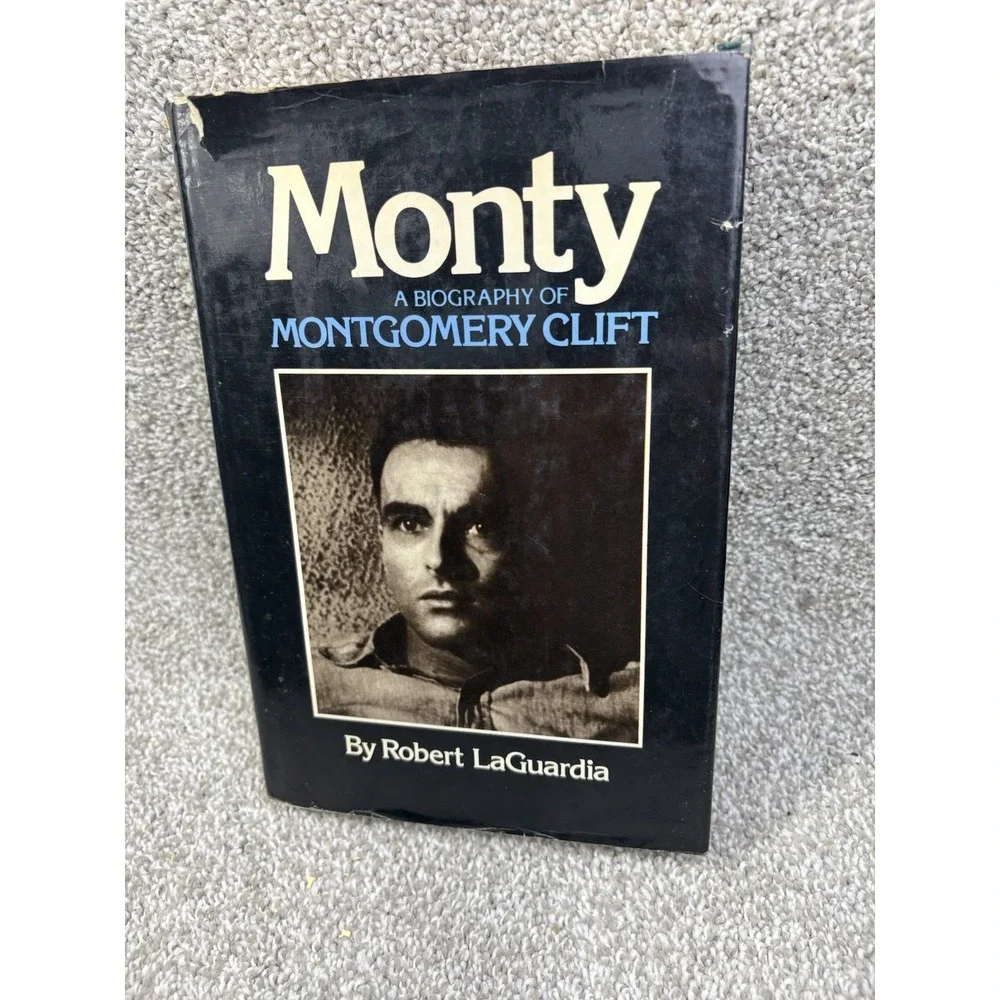 Monty A Biography Of Montgomery Clift Robert LaGuardia 1977 Hardcover‎ Actor